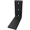 Ekena Millwork Countertop Support Steel Heavy Duty Bracket, Powder Coated Black 2 1/2"W x 6"D x 6"H BKTM02X06X06CSPBL - alternate 5